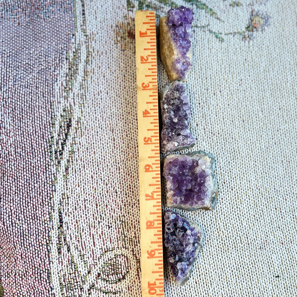 Amethyst Crystal Cluster Set - Picture 11 of 14